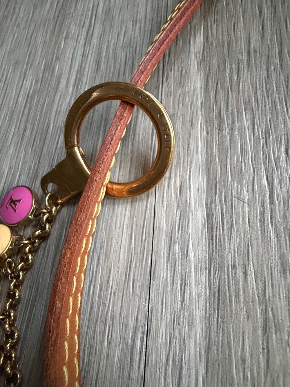Louis Vuitton Spring Street monogram bag charm - Picture 3 of 8